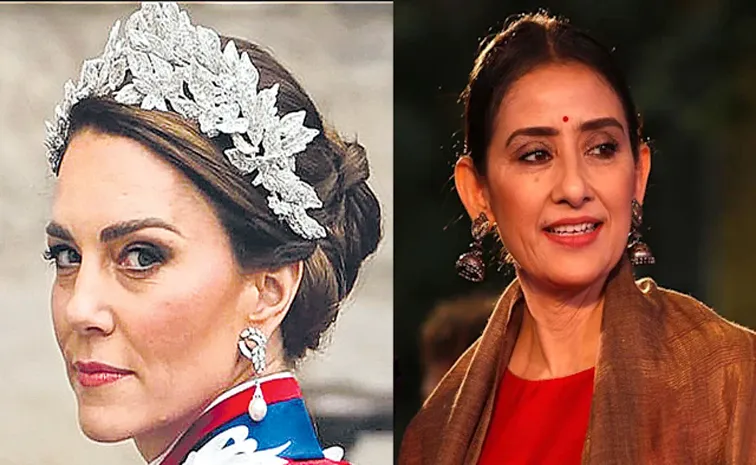 Kate Middleton wrote a heartfelt letter to actor Manisha Koirala