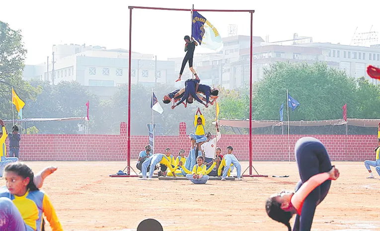 Hyderabad Public School Celebrates Annual Sports Day