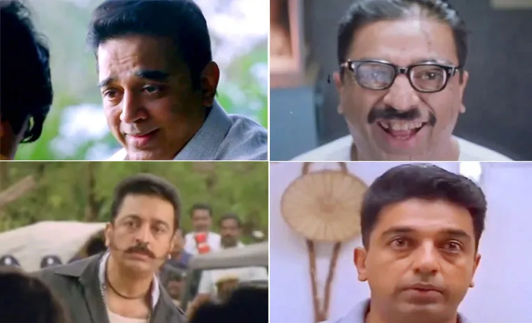 Hero Kamal Haasan Expressing All The 27 Types Of Emotions, Video Goes Viral