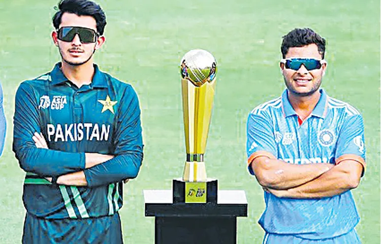 Pakistan vs India in Asia Cup Under 19 ODI cricket tournament