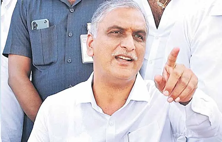 BRS leader Harish Rao comments over Revanth Reddy