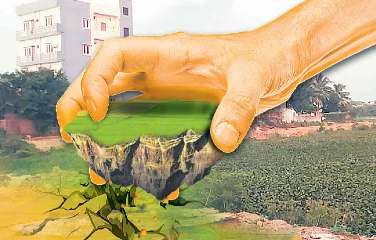 Thousands of acres in three mandals are land grabs