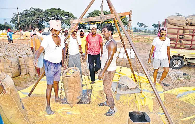 Fine grain sales complete in Nizamabad and Nalgonda