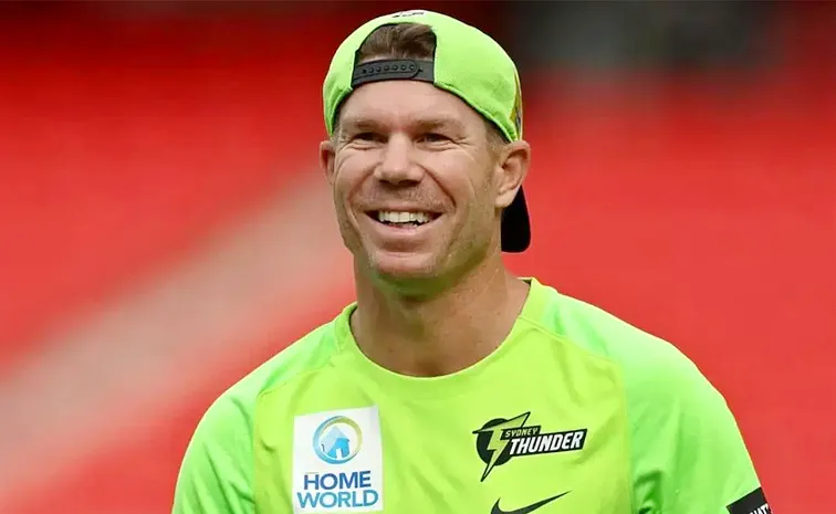 David Warner Appointed As Sydney Thunder Captain