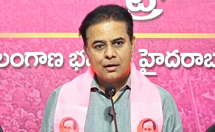 BRS KTR Sensational Comments On Minister Ponguleti Srinivasa Reddy