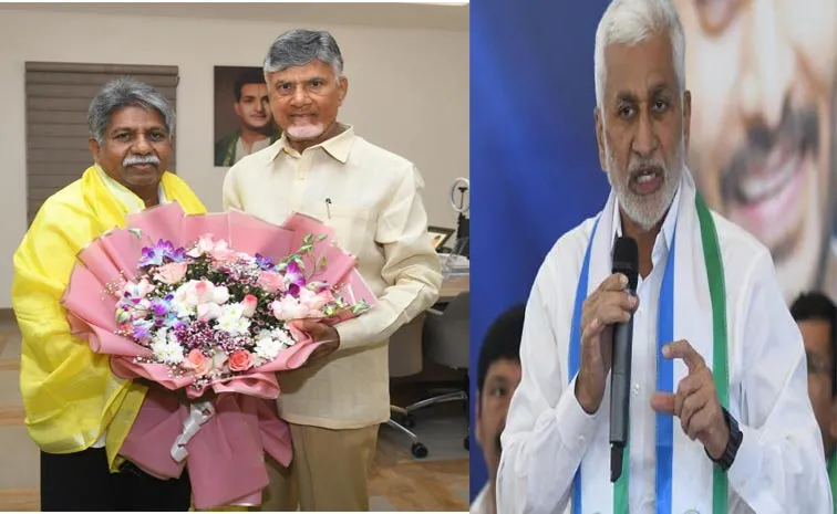 Vijayasai Reddy Slams Chandrababu On Manda Krishna Comments Pawan kalyan