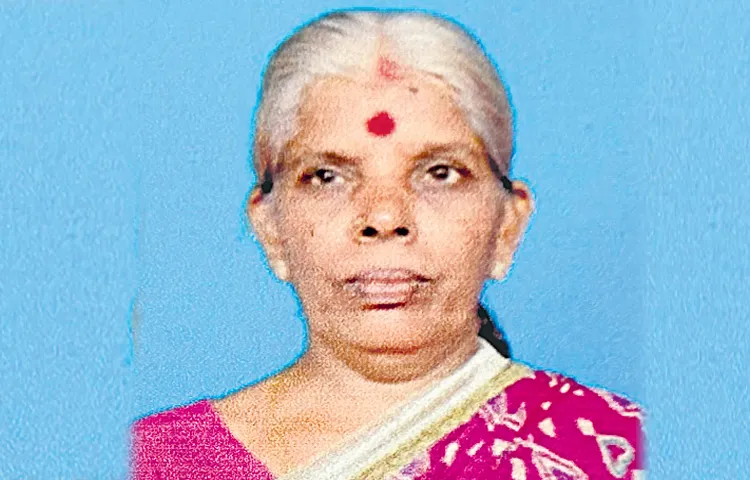 Old woman assassination in Nellore