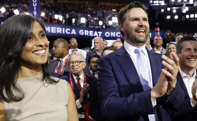 Trump congratulates JD Vance His Wife Usha