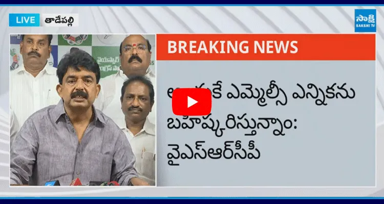 YSRCP Guntur And Krishna District Leaders Press Meet 