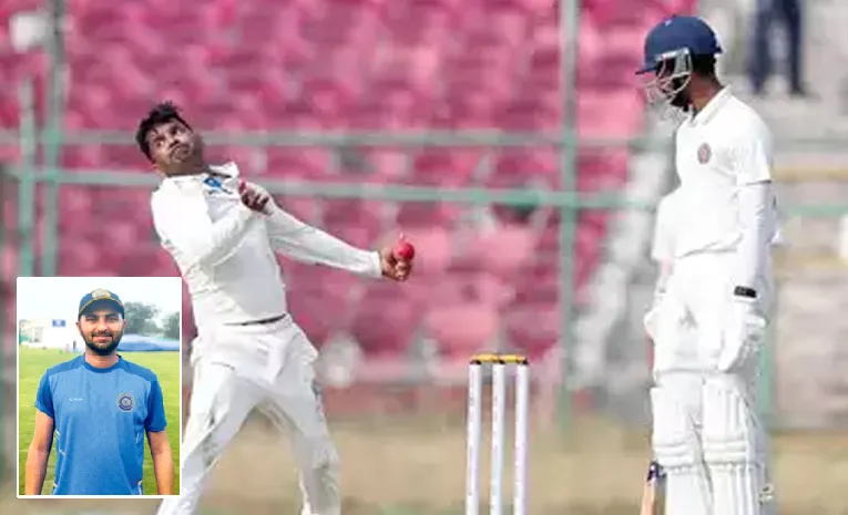 Ranji Trophy: Dogged Hyderabad post 261/5 on Day 1 vs Rajasthan