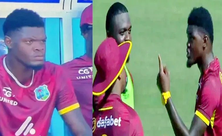 Alzarri Joseph walks from field during West Indies ODI series win vs England