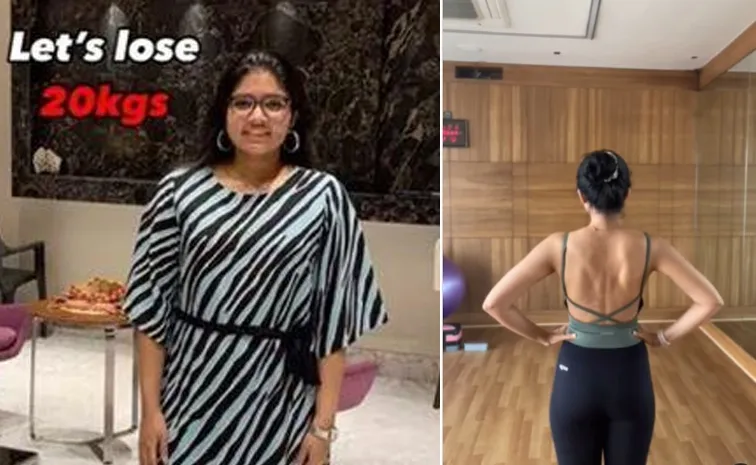 Fitness influencer Ridhi Sharma 20 Kg weight loss journey naturally