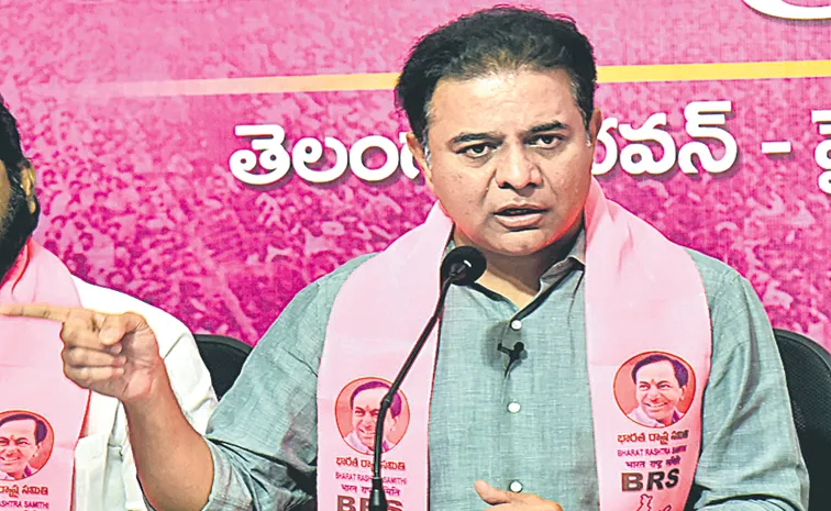 BRS Leader KTR Fires On CM Revanth Reddy5