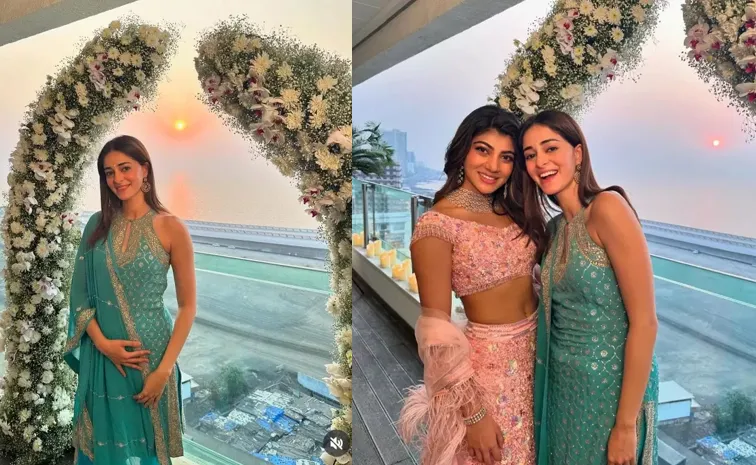 Ananya Panday Honours Rohit Bal By 21-Year-Old Suit For Cousins Engagement