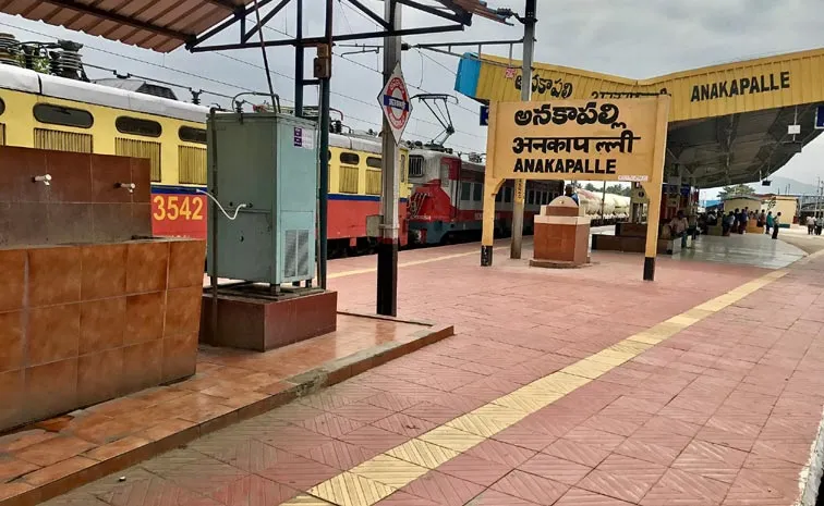 Man Falls From Train In Anakapalle