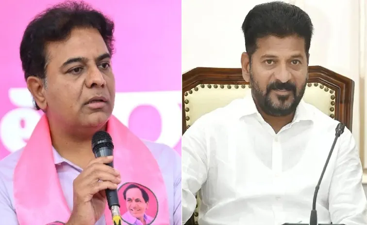 KTR Best Wishes To revanth reddy about their birthday