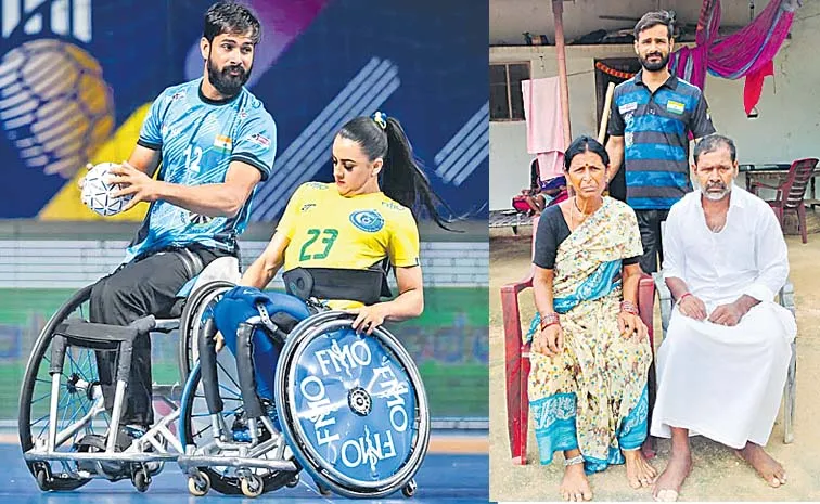 Ramawat Koteshwar Naik Excels In wheelchair Sports At Internation Level