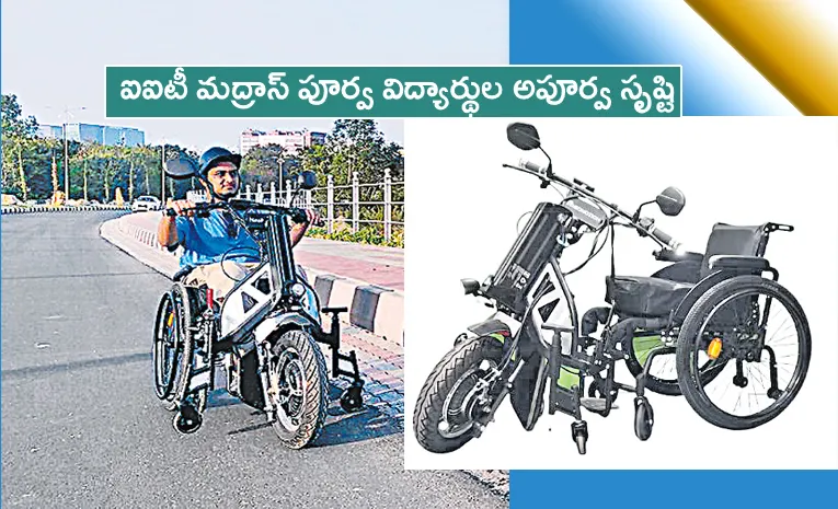 IIT Madras Team Creates Motorcycle Wheelchair For Differently-Abled People