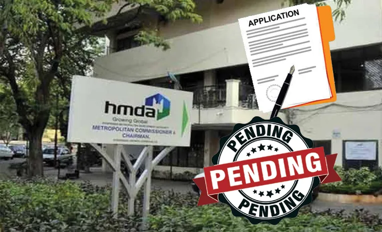 HMDA No Permission to Apartments Construction at Pragatinagar