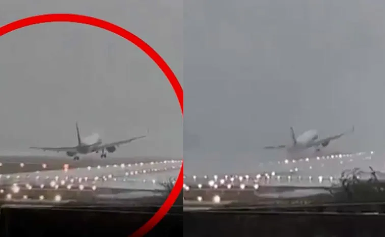 IndiGo Flight 6E 683 Struggling To Land In Chennai Over Cyclone Fengal