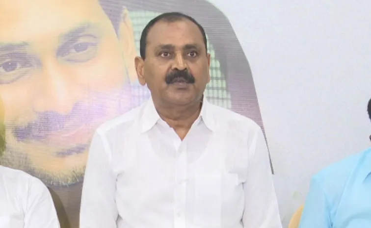 YSRCP Leader Bhumana Karunakar Reddy Fires On Chandrababu Government