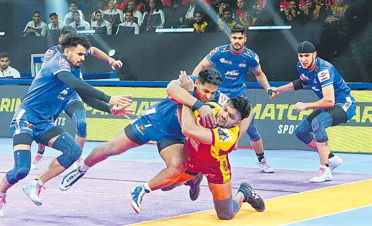 Haryana Steelers record 21-point victory over Telugu Titans in PKL