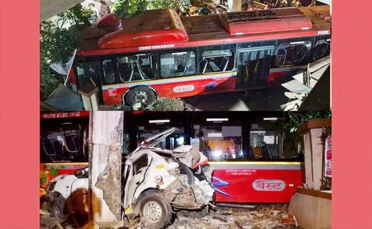 Mumbai BEST Bus Accident: 4 Dead, Several Injured