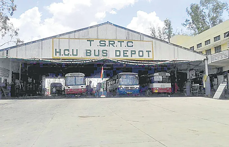 Removal of diesel buses in Hyderabad