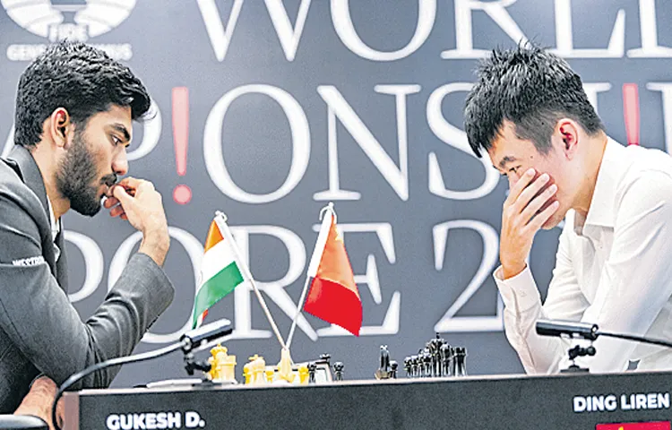 Gukesh and Ding Liren crucial fight today