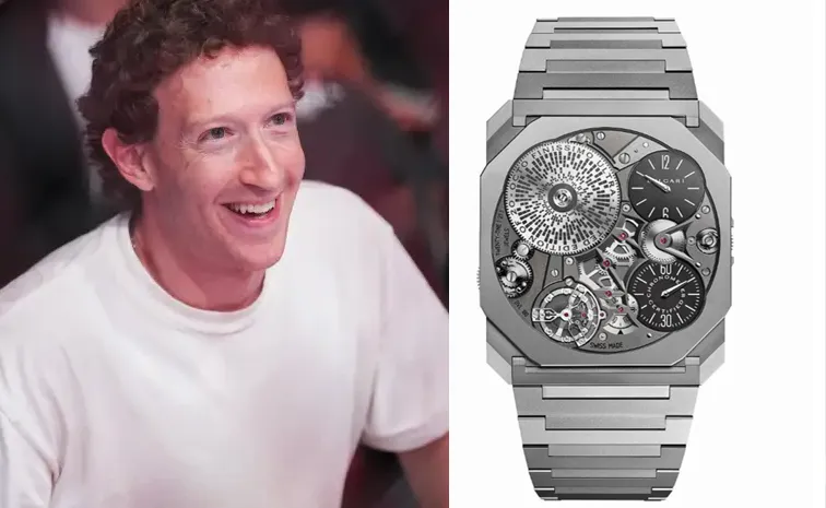 Mark Zuckerberg showcased the worlds thinnest mechanical watch5