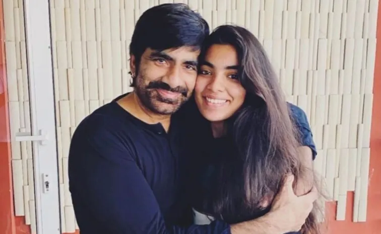 Actor Ravi Teja Daughter Mokshada Works Assistant Director