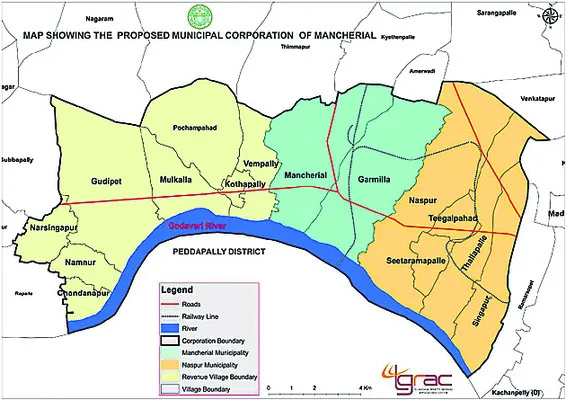 మున్సిపల్‌ కార్పొరేషన్‌ ప్రతిపాదిత మ్యాప్‌ సిద్ధం