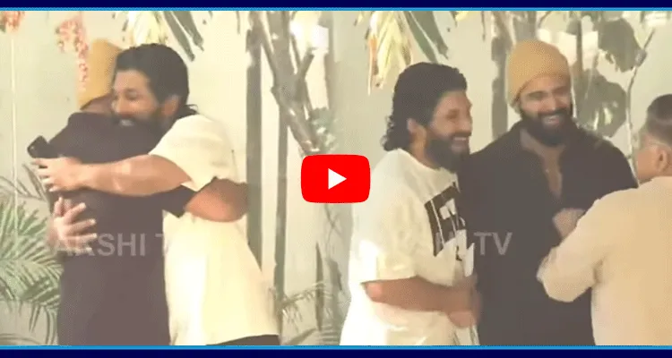 Vijay Devarakonda Meet With Allu Arjun