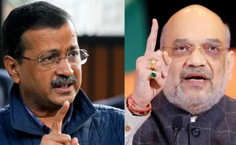 Kejriwal Writes To Amit Shah Over Rising Crime In Delhi