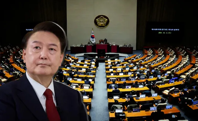 South Koreas President Yoon Suk Yeol impeached by parliament