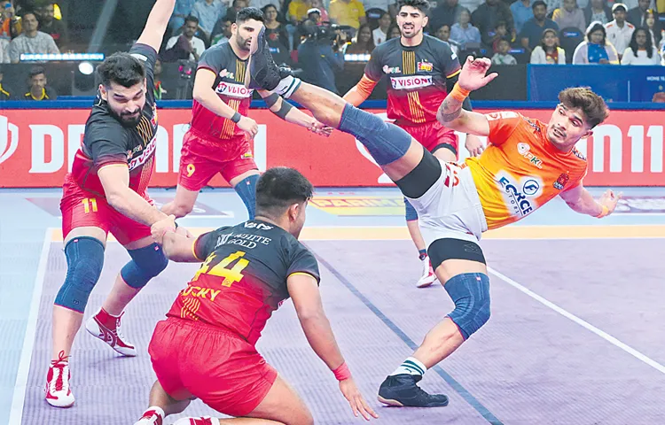 Puneri Paltan big win over Bengaluru Bulls