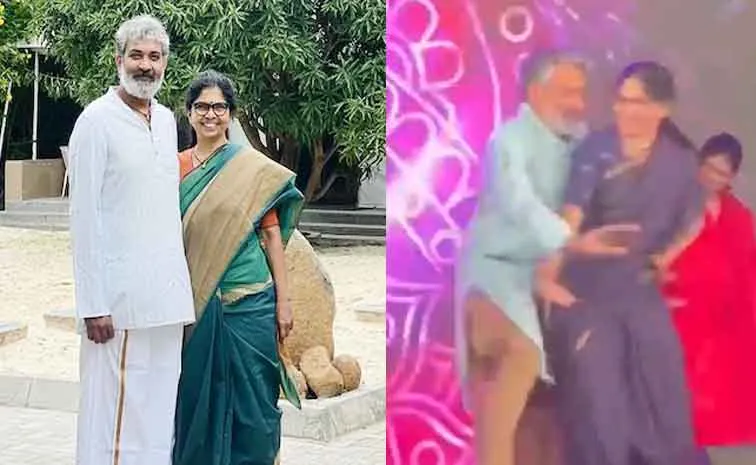 SS Rajamouli Dance with Wife Rama in Sri Simha Koduri Wedding, Video Goes Viral