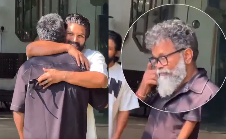 Sukumar Got Tears Met Allu Arjun After Arrest And Bail