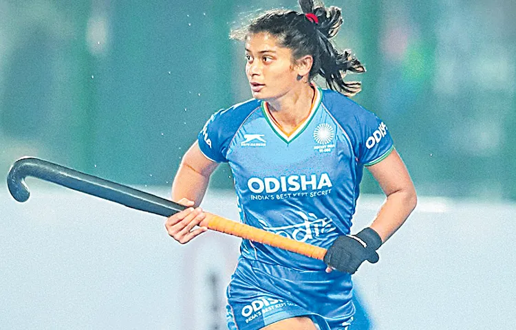 India in the final of the Junior Womens Asia Cup hockey tournament