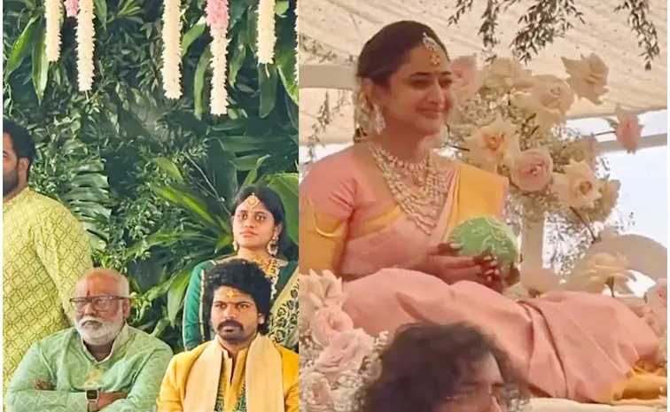 Tollywood Hero Sri Simha Marriage Celebrations At Dubai Goes Viral