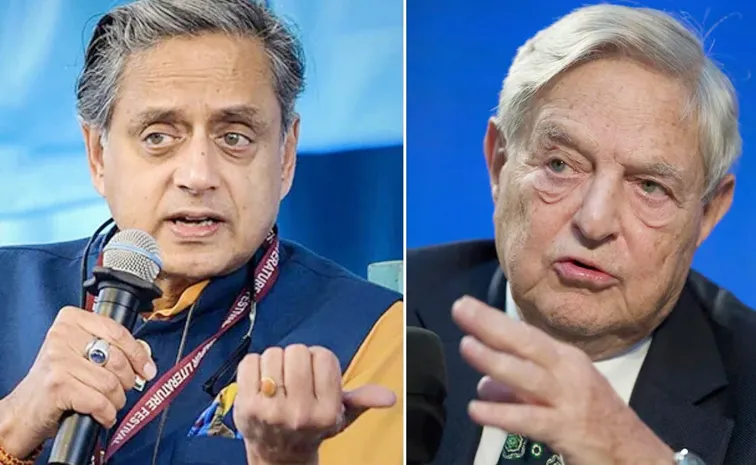 Shashi Tharoor clarification as old Soros post