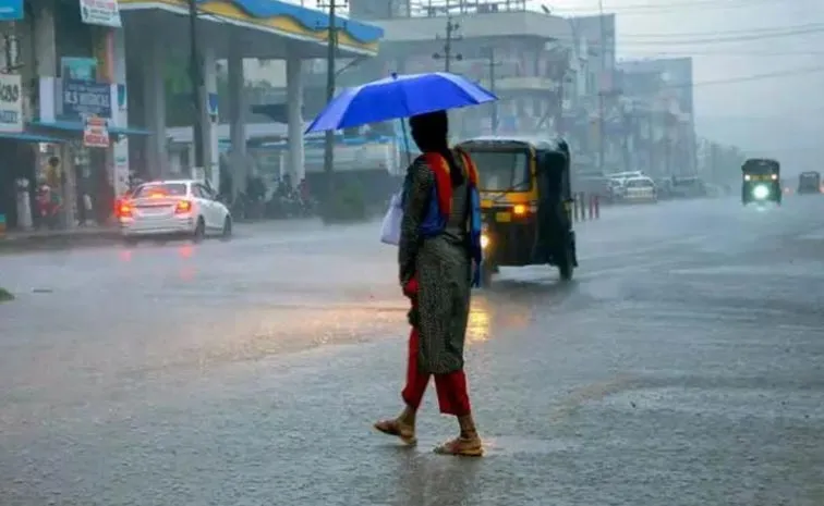 Rain alert issued for These AP Districts Amid depression in Bay of Bengal