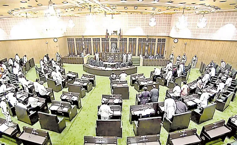 BRS MLAs Walkout From Telangana Assembly