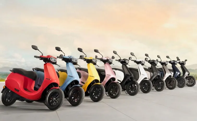 Ola Electric 4 Lakh Scooters Sold in 2024 in India