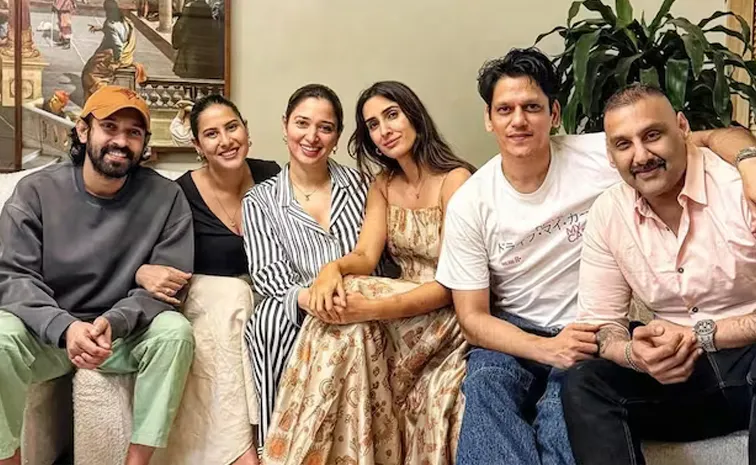 Tamannaah Pre-Christmas Bash With Her Boyfriend Vijay Varma