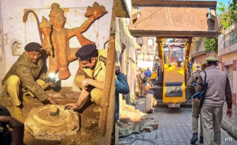 Damaged idols found inside Sambhal temple well near Shahi Jama Masjid