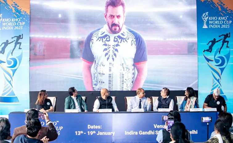 Kho Kho World Cup 2025 Salman Named Khan Brand Ambassador