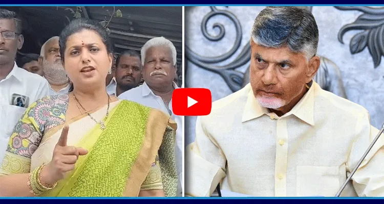 YSRCP RK Roja Sensational Comments On TDP Leaders 