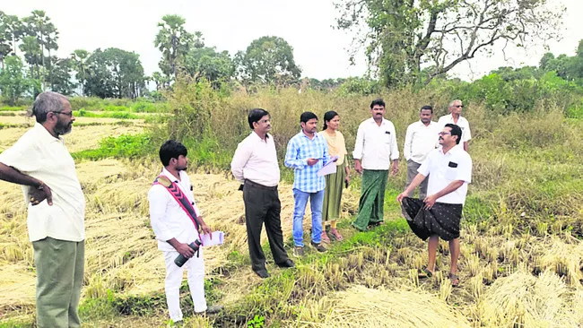 కౌలుదారుల పేరిట దేవాలయం భూములు 