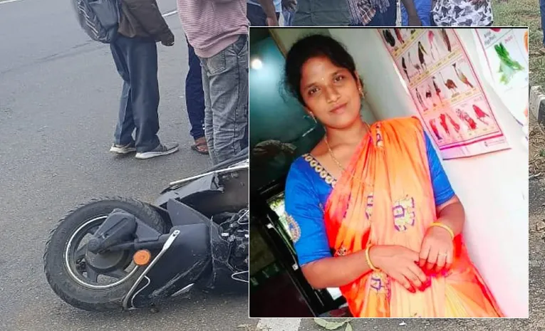 Female Govt teacher dies in road accident